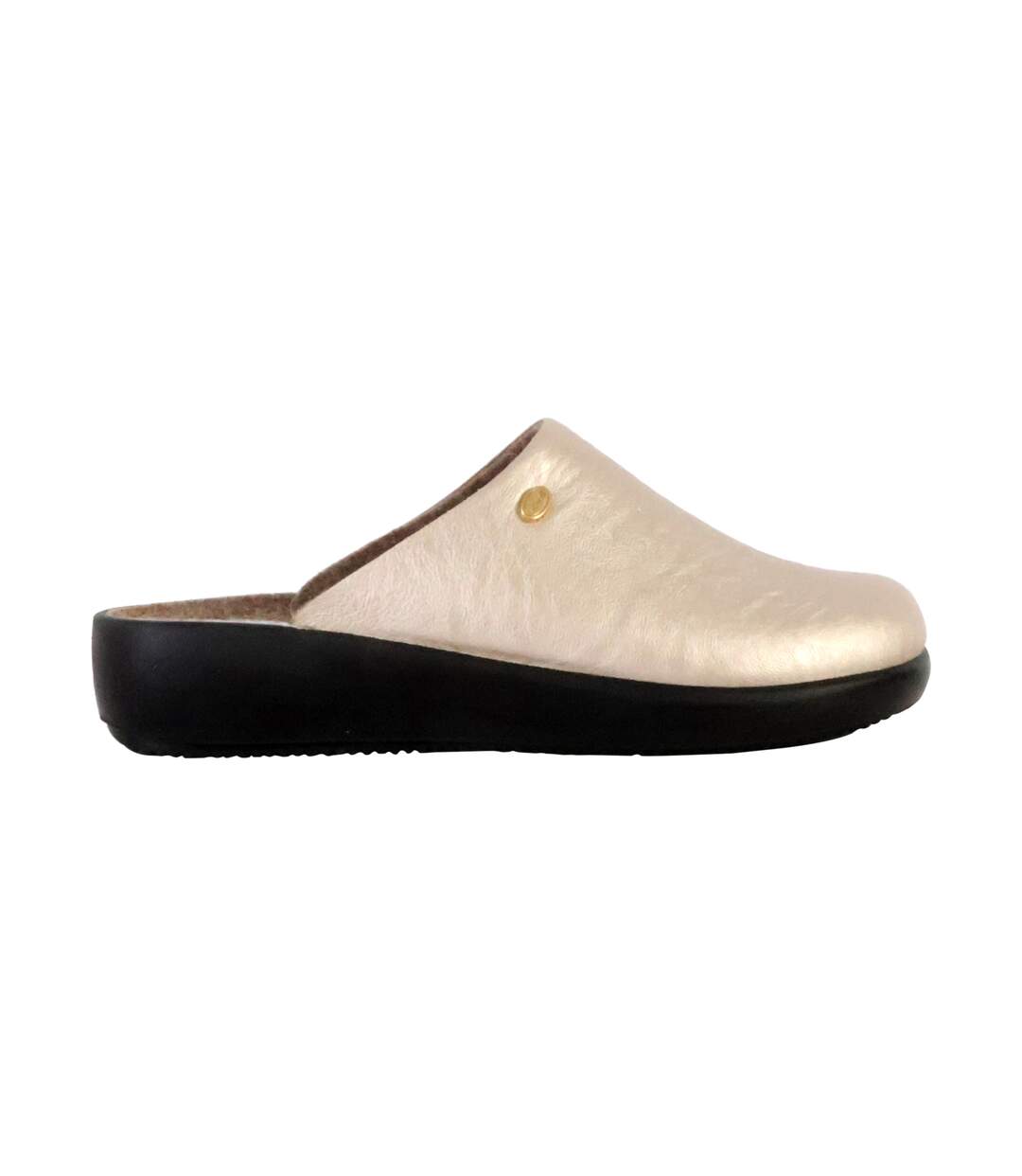 Chausson Plate à Enfiler Scholl Nilla Laminated Wool-2