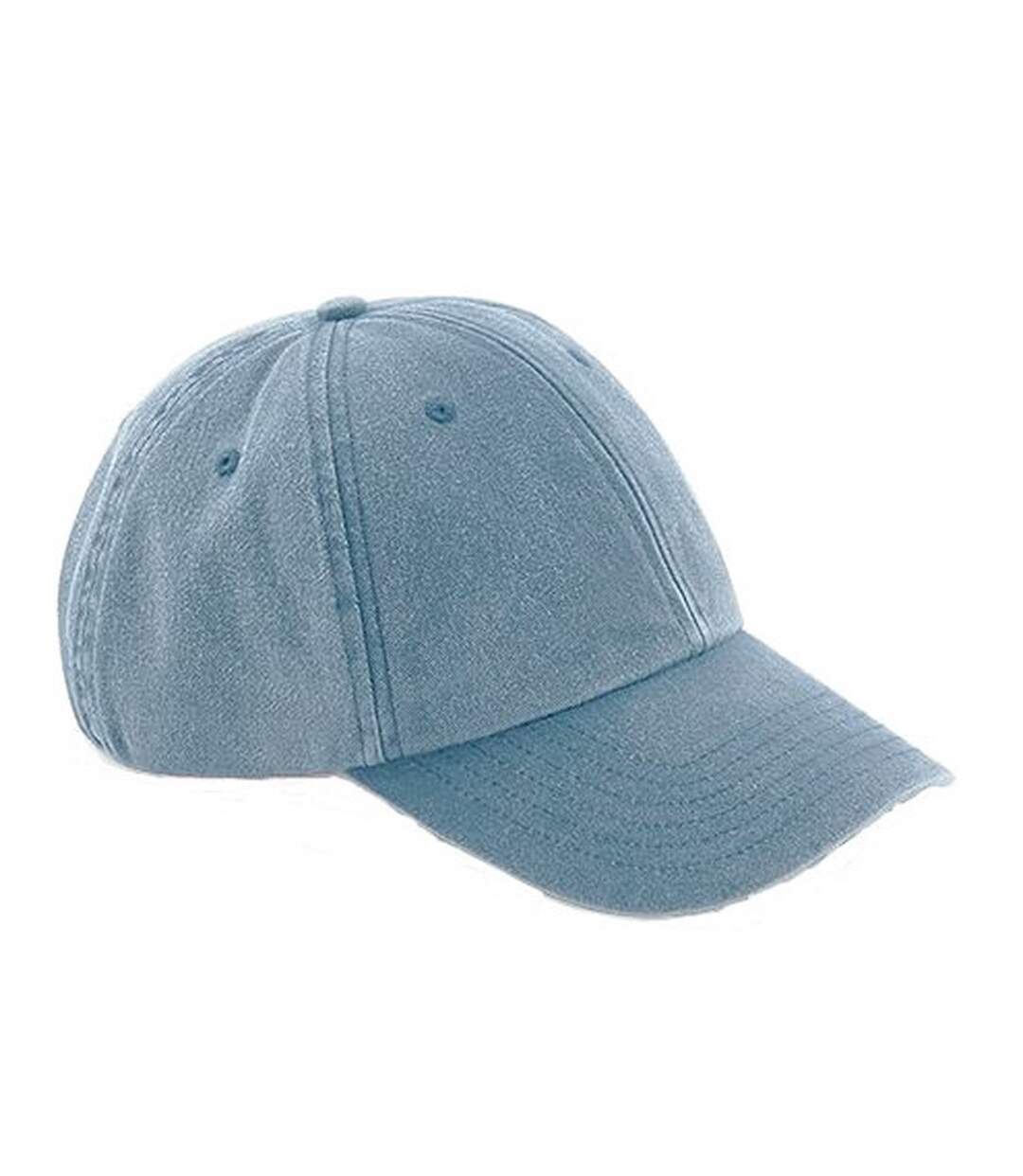 Casquette unisexe denim clair Beechfield-1