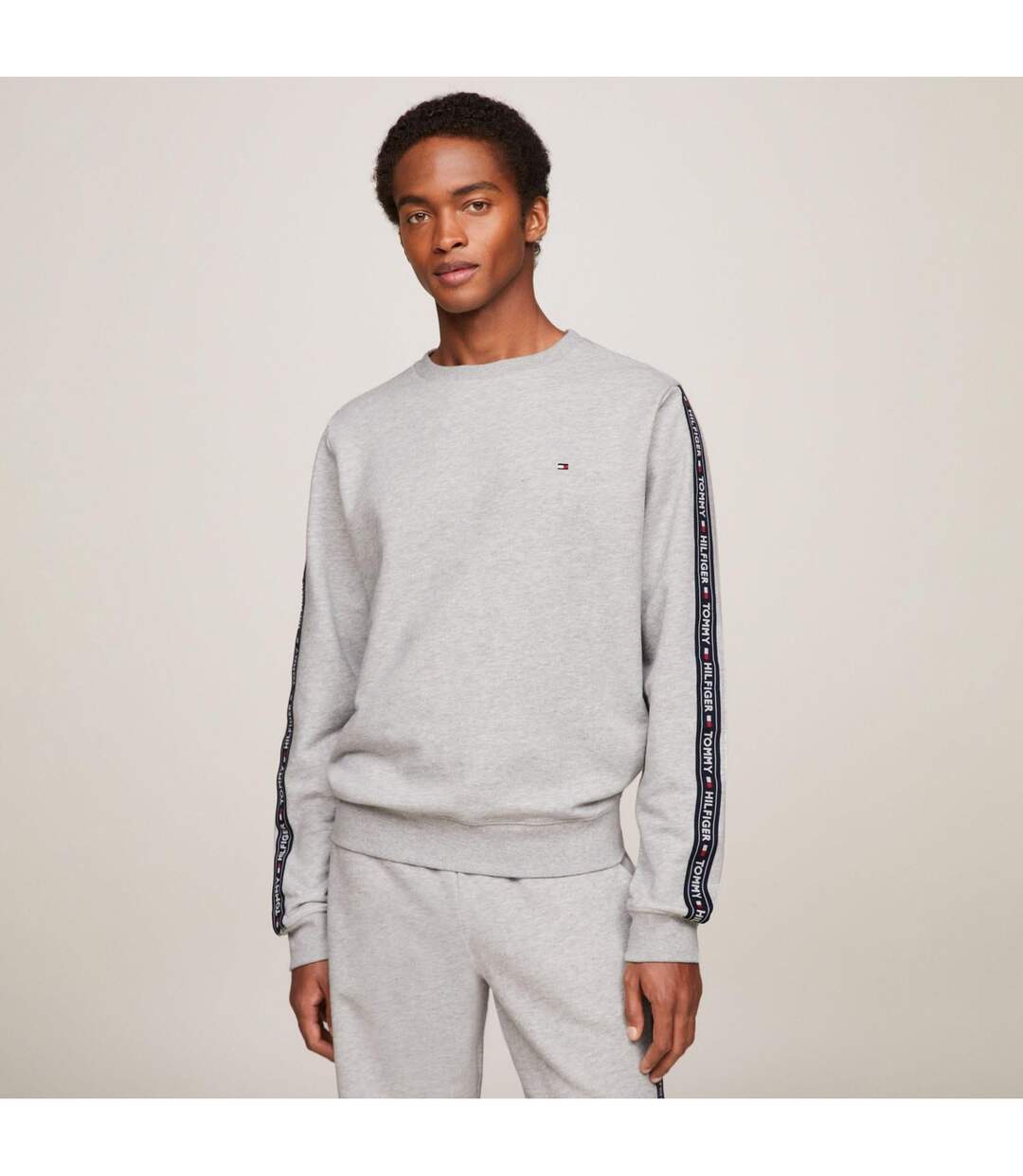 Sweat Homme Gris Tommy Hilfiger-1
