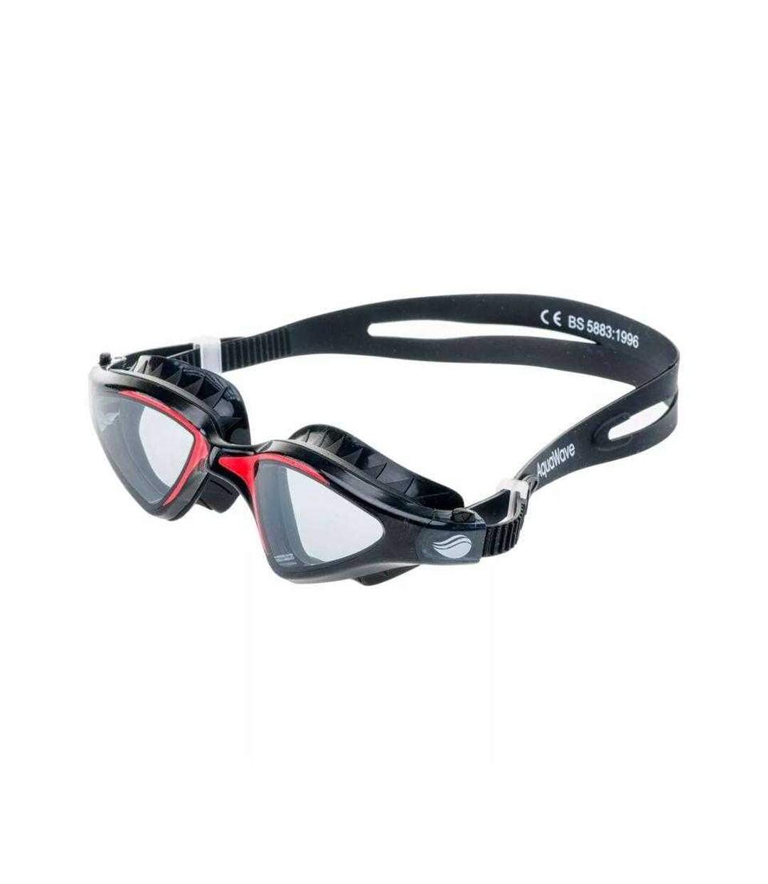 Lunettes De Natation Viper Adulte Noir Rouge Aquawave-1