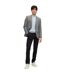 Mens Kaiton Slim Chinos Black Hugo Boss-1