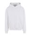 Sweat À Capuche Surdimensionné Ultra Lourd Pour Hommes Blanc Build Your Brand-1