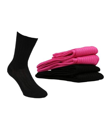 Chaussettes Homme Lot de 4 Fil d'Ecosse