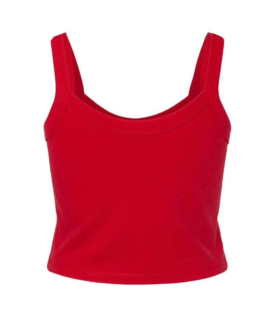 Débardeur Femme Rouge Bella + Canvas-2