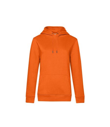 Femme/ladies Queen Hoody Orange B&C