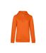 Femme/ladies Queen Hoody Orange B&C-1