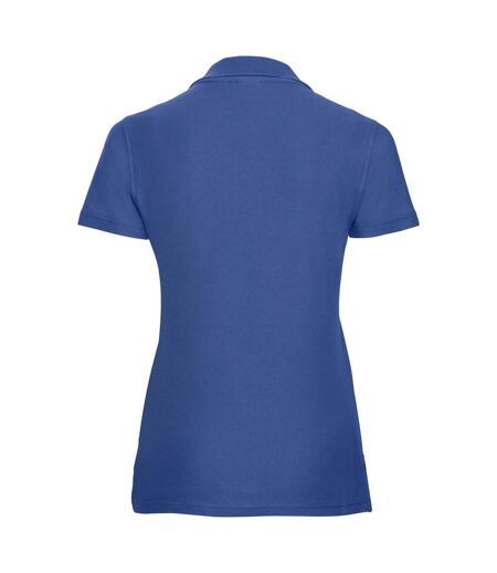 Russell - Polo 100% coton à manches courtes - Femme (Bleu roi vif) - UTRW3281