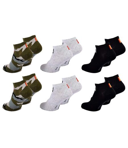 Chaussettes QUIKSILVER SNEAKER 6 Pcs 0243