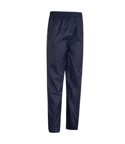 Pantalon de pluie pakka femme bleu marine Mountain Warehouse