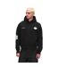 Sweat À Capuche Manches Tombantes Motif/style Imprimé Graphique Adulte Noir Couture-4