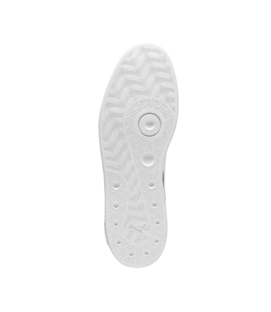 Baskets Club Homme Blanc Noir Puma-4