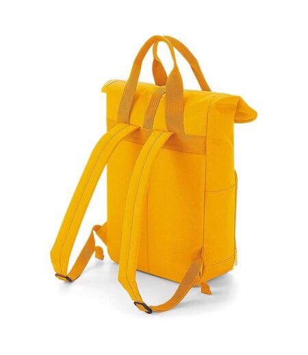 Sac à dos urbain rolltop et poignées - 14 litres - BG118 - jaune moutarde