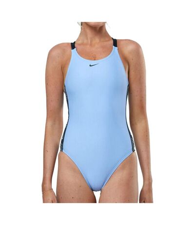 Maillot de bain Bleu/Noir Femme Nike Fastback - S