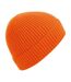 Beechfield Unisex Engineered Knit Ribbed Beanie (Orange) - UTRW7312