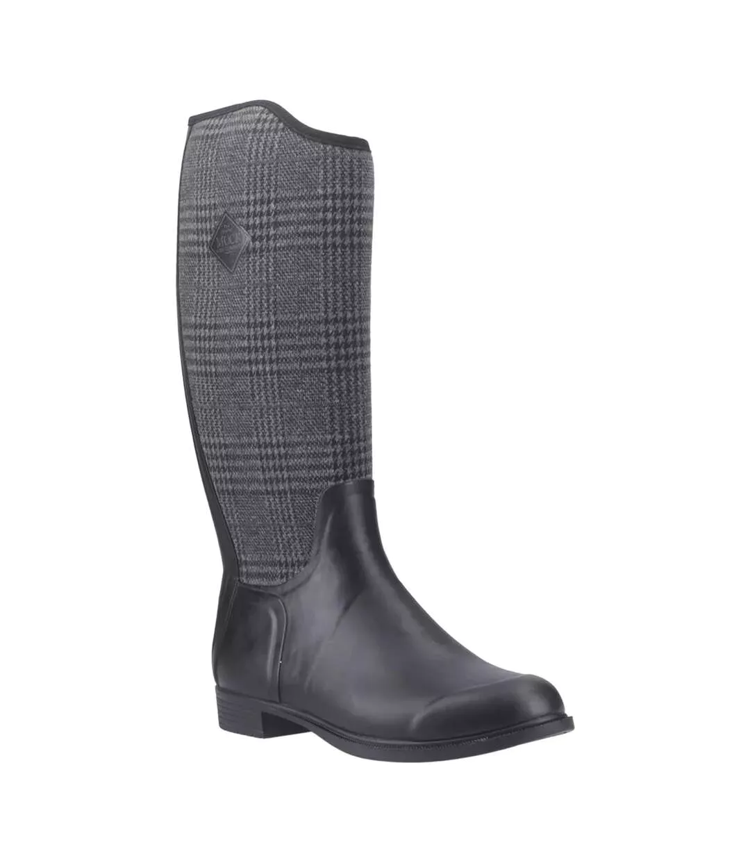 Womens/ladies Derby Tall Wellington Boots Black Muck Boots-1