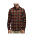 Chemise à carreaux  bordeaux/vert  homme timberland solucell buffalo-1