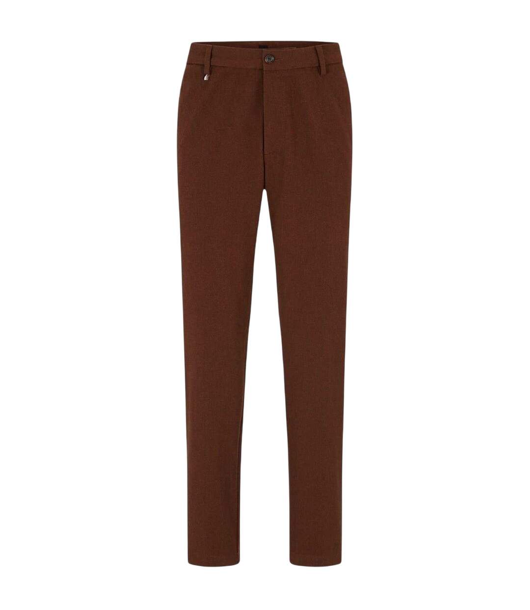 Pantalon Motif/style Logo Kane Homme Marron Boss-2