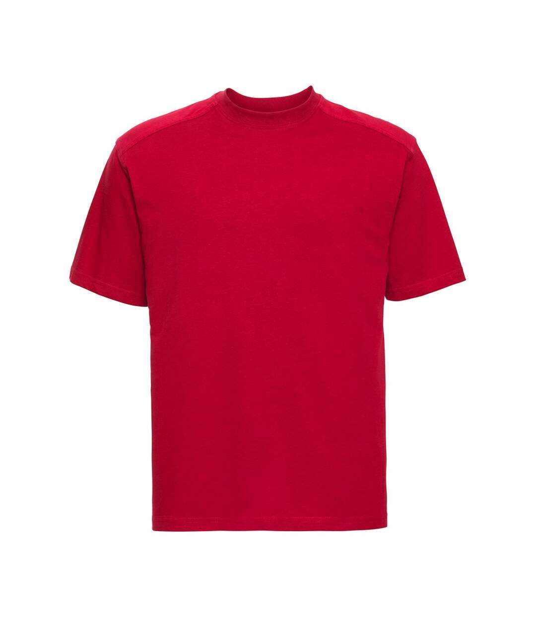 T-shirt Travail Homme Rouge Classique Russell-1