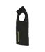 Veste Sans Manches Hybrid Homme Noir Jaune Néon James And Nicholson-3