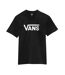 Mens Classic Logo Short-sleeved T-shirt Black Vans-2