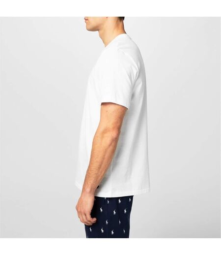 Mens Polo Logo T-shirt White Ralph Lauren