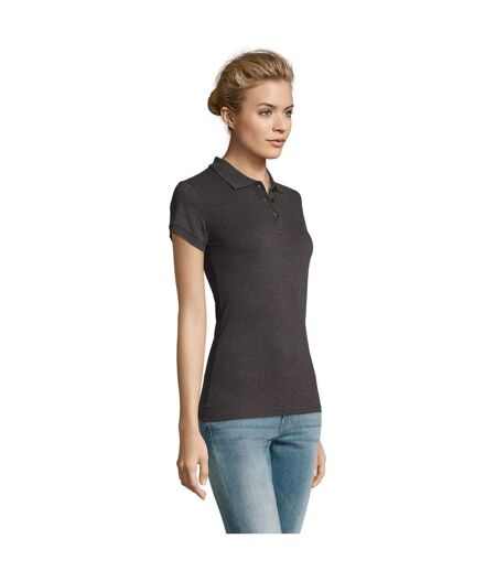 Polo Perfect Femme Charbon Chiné SOLS