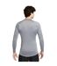 Mens Pro Core Long-sleeved T-shirt Grey Nike-2