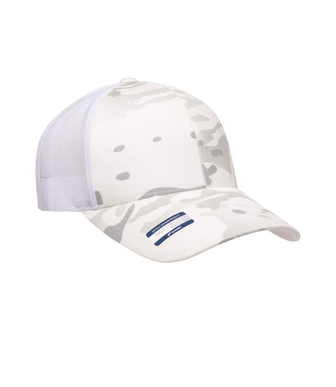 Casquette trucker flexfit multicam blanc cassé Yupoong-3