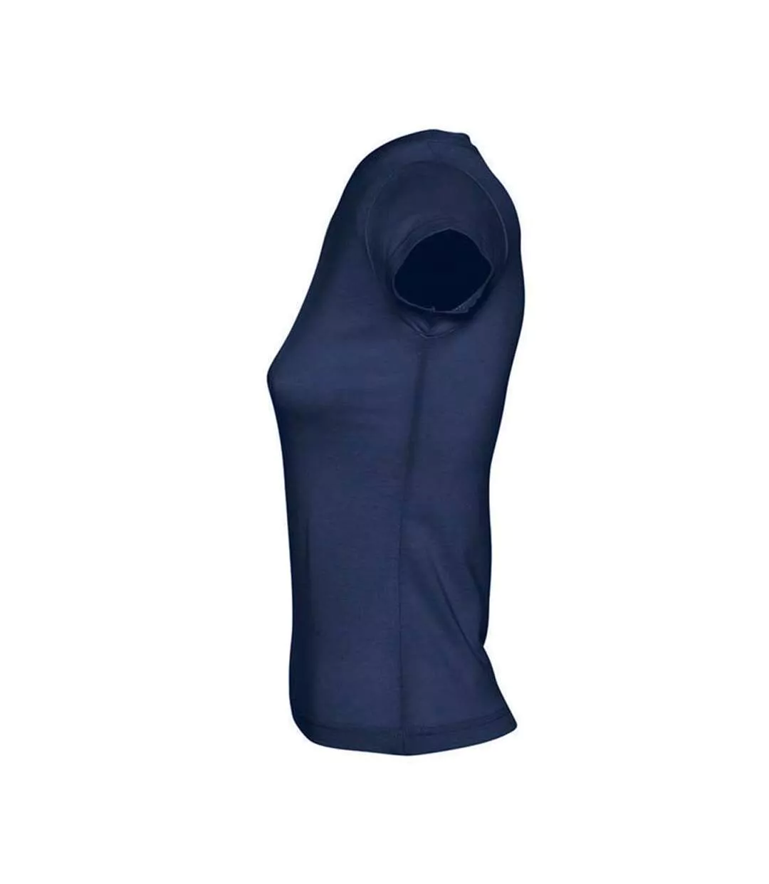 T-shirt Moon Femme Bleu Marine Français SOLS-3