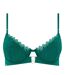 Soutien-gorge coques moulées vert Claudia-1
