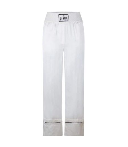 Bas De Pyjama Femme Blanc Off White