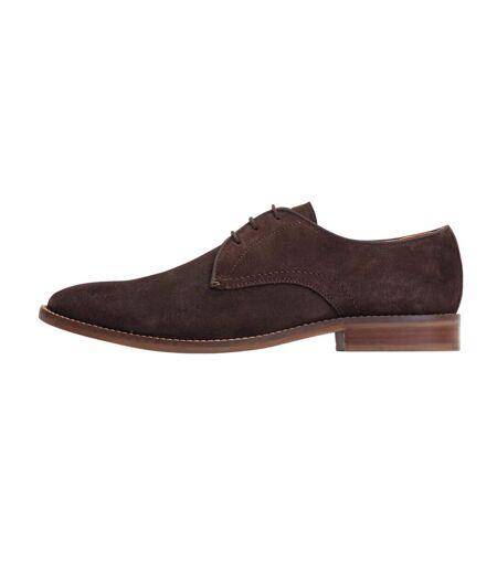 Derbies Bronte Homme Marron Foncé Base London