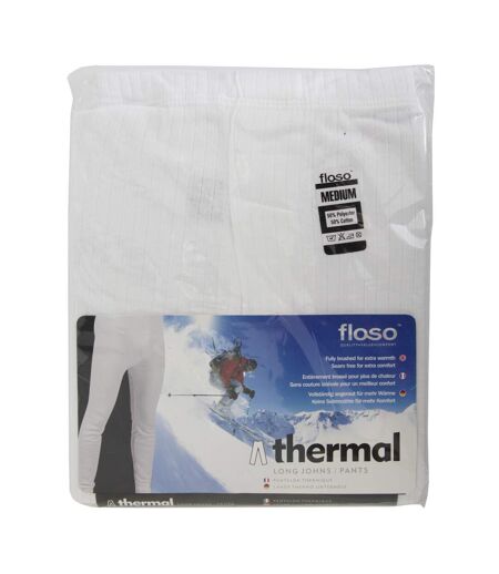 Souspantalon thermique homme blanc Floso