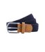 Ceinture extensible tressée - AQ900 - bleu marine