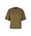 T-shirt Femme Marron Basané Urban Classics-1