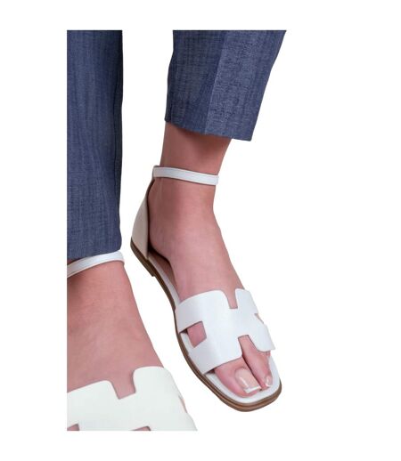 Sandales Rome Femme Blanc Where´s That From