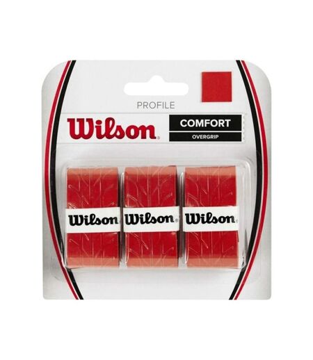 Surgrip de tennis pro overgrip rouge mixte wilson blade