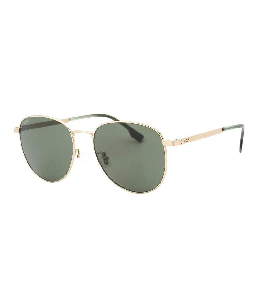 Lunettes De Soleil 1536/f/s 0aoz Qt Homme Taille Unique Jaune Or Vert Hugo Boss-1