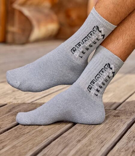 Pack of 5 Pairs of Men's Sports Socks