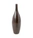 Vase Bouteille en Terre Cuite Terra 70cm Marron-1
