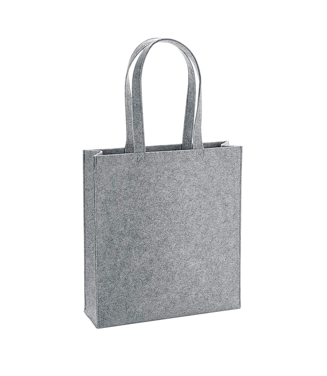 Tote Bag Taille Unique Gris Chiné Bagbase-1