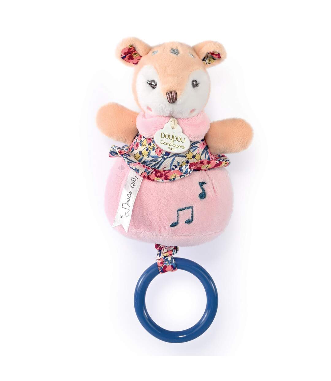 Doudou musique polyester collection BOH'AIME Faon-1