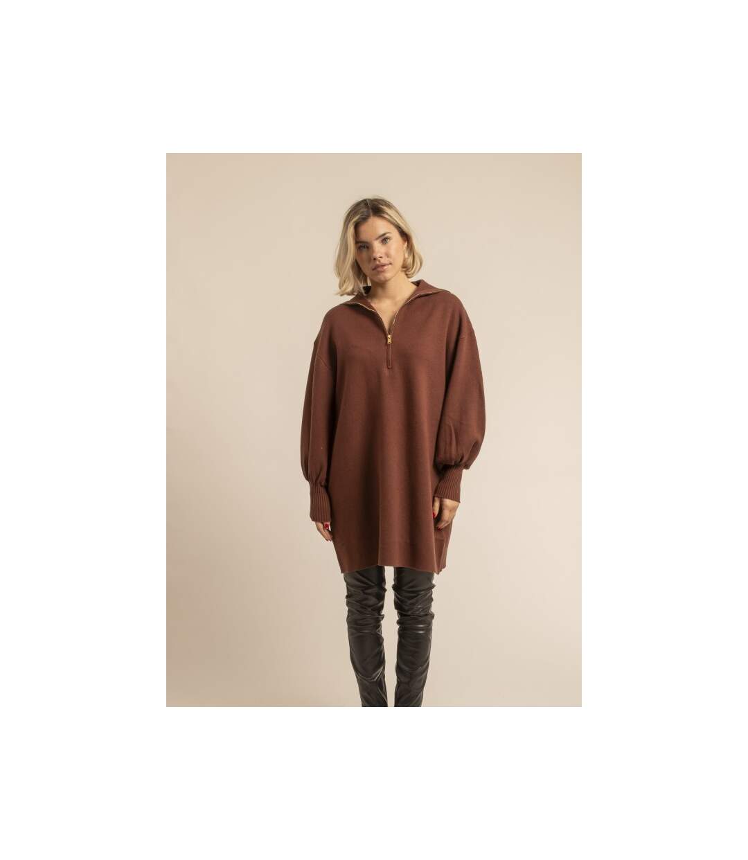 Pull long col camionneur KORANTINE - Dona X Lisa-1
