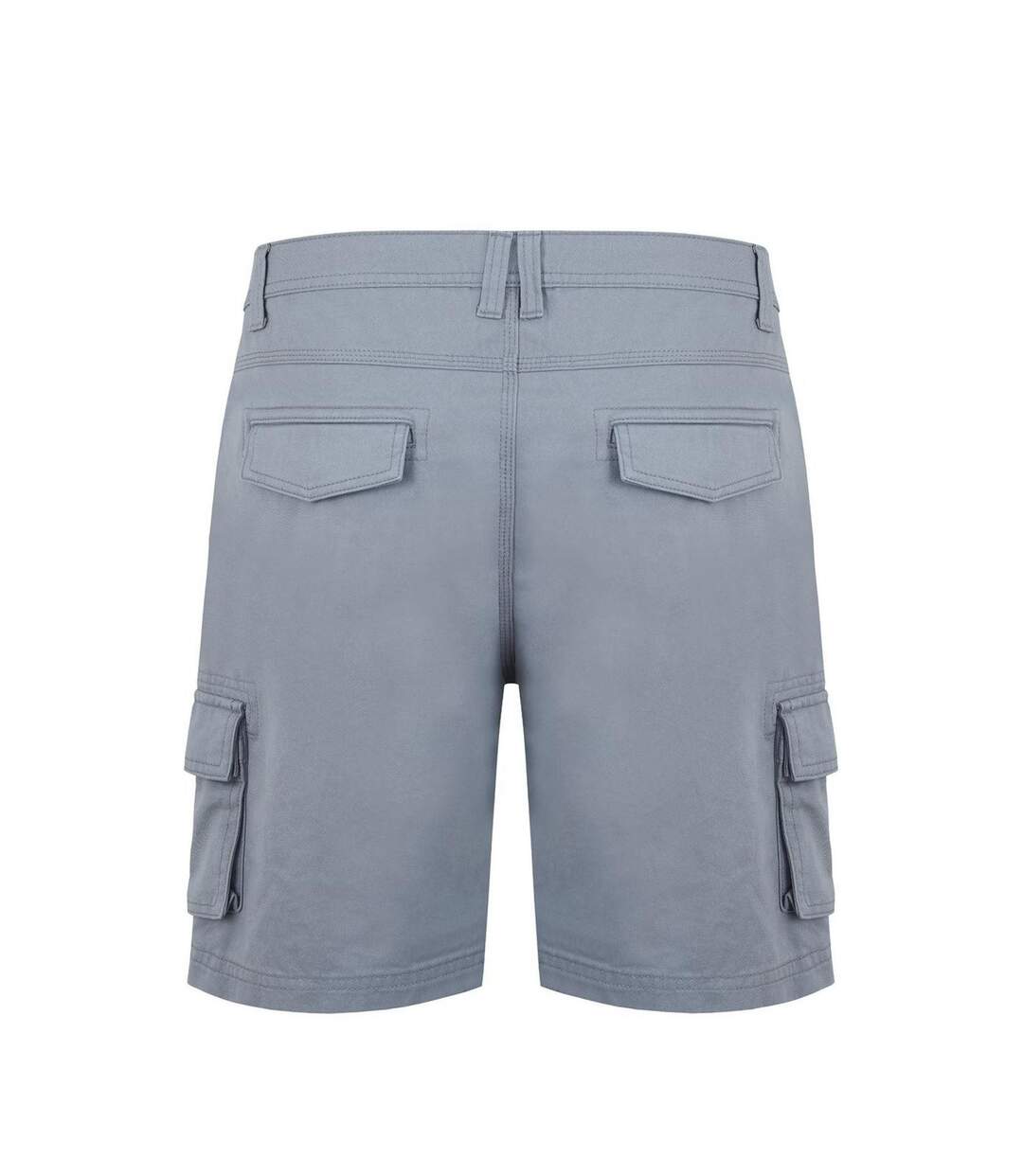 Short À Poches Motif/style Uni Homme Gris Clair SoulCal-2