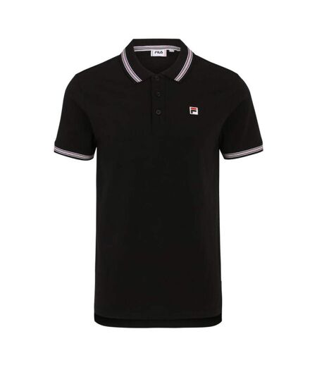 Polo Lubbeek Homme Noir Fila