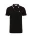 Polo Lubbeek Homme Noir Fila-1