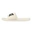 Womens/ladies Logo Sliders Beige Black Everlast-2