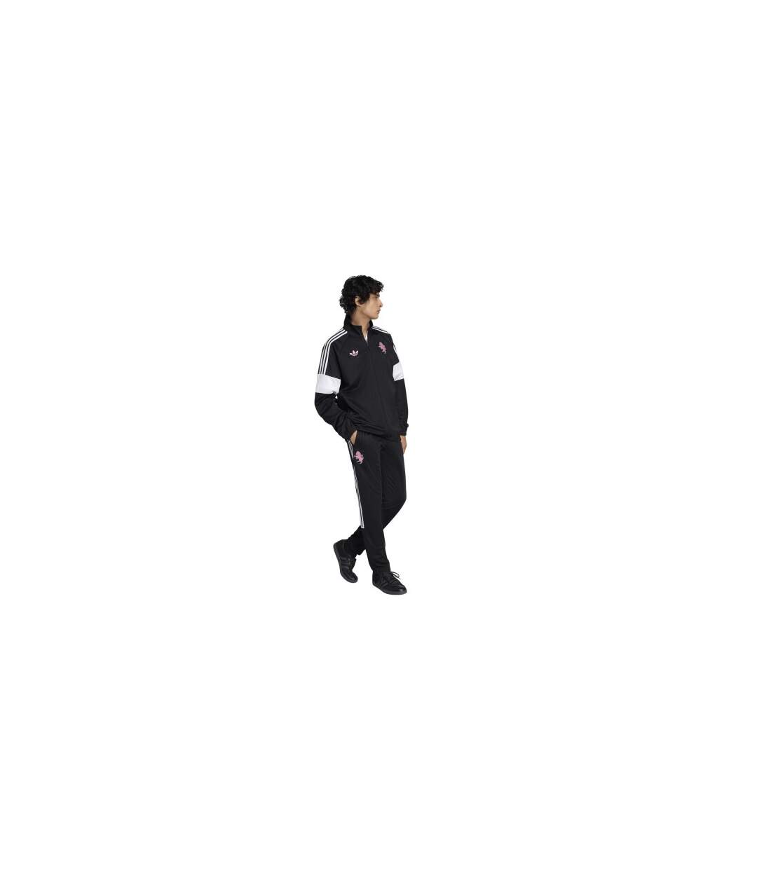 Haut De Survêtement Motif/style Kfc Homme Noir Adidas-1
