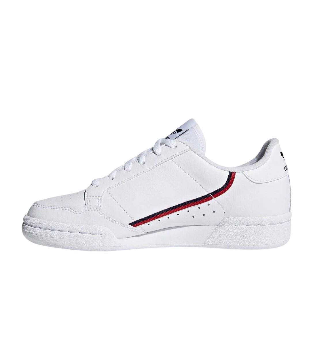 Baskets Motif/style À Rayures Continental Femme Blanc Adidas-3