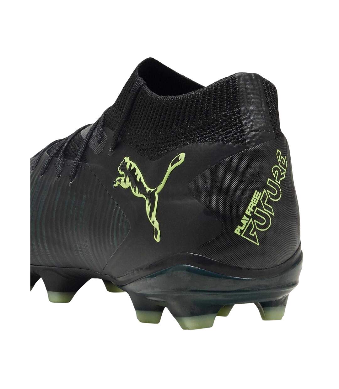 Mens Future 8 Pro Firm Ground Football Boots  Black Puma-2